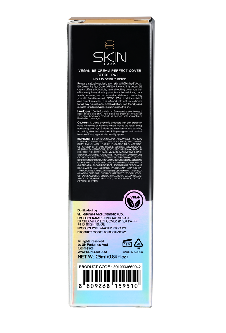 #113 Bright Beige - Vegan - SPF50+ - PA+++ - 25ml