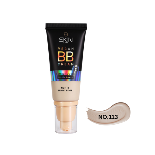 Skin Load Vegan BB Cream SPF50+ 113 Bright Beige 55ml – tube front #113BrightBeige