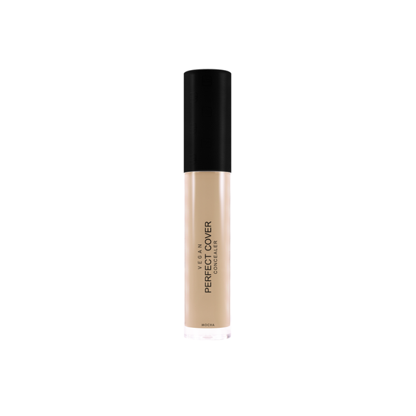 Skin Load Vegan Perfect Cover Concealer, Mocha shade, tube with swatch