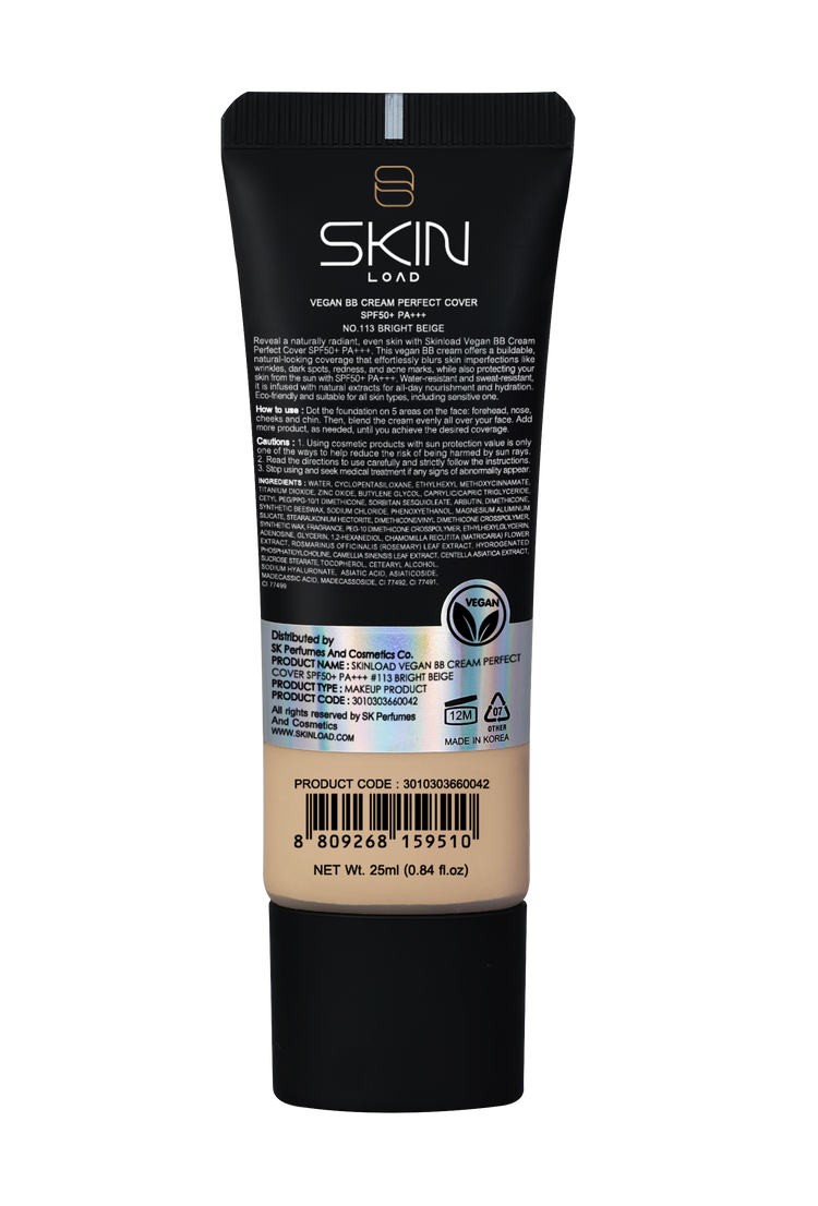 #113 Bright Beige - Vegan - SPF50+ - PA+++ - 25ml
